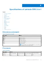 Preview for 13 page of Dell Latitude 3310 2-in-1 Setup And Specifications