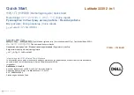 Dell Latitude 3330 2-in-1 Quick Start Manual preview
