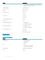 Preview for 18 page of Dell Latitude 5400 Chrome Setup And Speci?Cations Manual