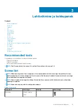 Предварительный просмотр 13 страницы Dell Latitude 5401 Service Manual