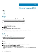 Предварительный просмотр 6 страницы Dell Latitude 5490 Setup And Specifications