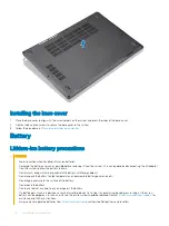 Preview for 14 page of Dell Latitude 5495 Owner'S Manual