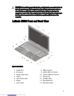 Предварительный просмотр 3 страницы Dell Latitude 6430 Setup And Features Information