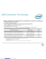 Preview for 21 page of Dell Latitude 7000 Series Technical Manualbook