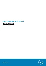 Dell Latitude 7210 2-in-1 Service Manual preview