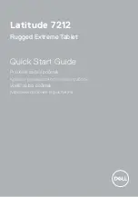 Dell Latitude 7212 Quick Start Manual preview