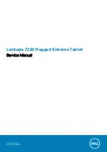 Dell Latitude 7220 Service Manual preview