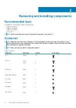 Preview for 10 page of Dell Latitude 7220 Service Manual