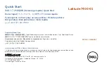 Dell Latitude 7400-01 Quick Start Manual preview