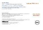 Dell Latitude 7400 2-in-1 Quick Start Manual preview