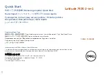 Dell Latitude 7430 Quick Start Manual preview