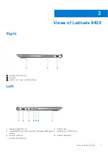 Preview for 7 page of Dell Latitude 9420 Setup And Specifications