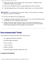 Preview for 4 page of Dell Latitude C400 Service Manual