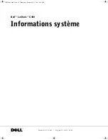 Preview for 49 page of Dell Latitude C400 System Information Manual