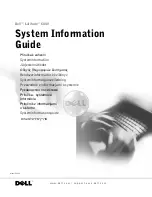 Preview for 1 page of Dell Latitude C840 System Information Manual