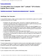 Preview for 12 page of Dell Latitude CPi A series User Manual