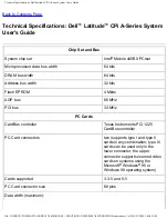 Preview for 26 page of Dell Latitude CPi A series User Manual