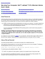 Preview for 74 page of Dell Latitude CPx H Series User Manual