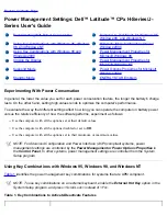 Preview for 97 page of Dell Latitude CPx H Series User Manual