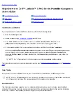 Preview for 155 page of Dell Latitude CPx H Series User Manual