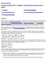 Preview for 160 page of Dell Latitude CPx H Series User Manual