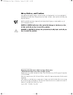 Preview for 4 page of Dell Latitude CPX - Notebook Information Manual