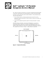 Preview for 10 page of Dell Latitude CS Service Manual