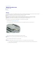 Предварительный просмотр 9 страницы Dell Latitude D430 Service Manual