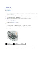 Предварительный просмотр 21 страницы Dell Latitude D430 Service Manual