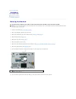 Предварительный просмотр 27 страницы Dell Latitude D430 Service Manual