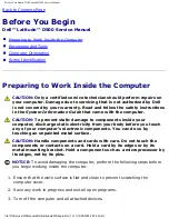 Preview for 3 page of Dell Latitude D500 Service Manual