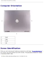 Preview for 6 page of Dell Latitude D500 Service Manual