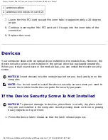 Preview for 16 page of Dell Latitude D500 Service Manual