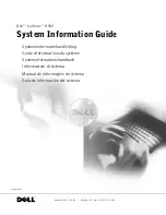 Preview for 1 page of Dell Latitude D500 System Information Manual