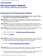 Preview for 41 page of Dell Latitude D505 Series Service Manual