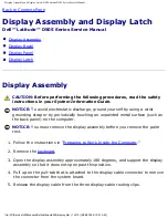 Preview for 44 page of Dell Latitude D505 Series Service Manual