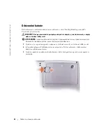 Preview for 44 page of Dell Latitude D505 Series System Information Manual