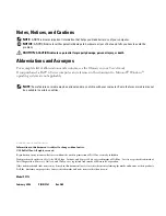 Preview for 2 page of Dell Latitude D520 Quick Reference Manual