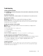 Preview for 17 page of Dell Latitude D520 Quick Reference Manual