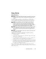 Preview for 21 page of Dell Latitude D530 Quick Reference Manual