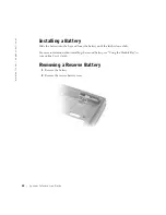 Предварительный просмотр 24 страницы Dell Latitude D800 System Information Manual