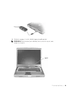 Предварительный просмотр 45 страницы Dell Latitude D800 System Information Manual