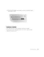 Предварительный просмотр 51 страницы Dell Latitude D800 System Information Manual