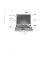 Предварительный просмотр 74 страницы Dell Latitude D800 System Information Manual