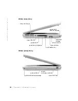 Предварительный просмотр 186 страницы Dell Latitude D800 System Information Manual