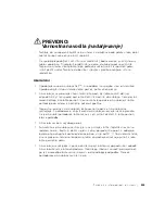 Предварительный просмотр 257 страницы Dell Latitude D800 System Information Manual