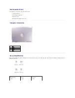 Preview for 3 page of Dell Latitude D810 Service Manual