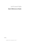 Dell Latitude D830 - Core 2 Duo Laptop Quick Reference Manual preview