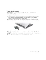 Preview for 9 page of Dell Latitude D830 - Core 2 Duo Laptop Quick Reference Manual