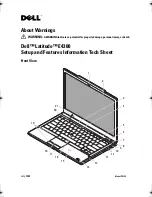 Preview for 1 page of Dell Latitude E4300 Setup And Features Information